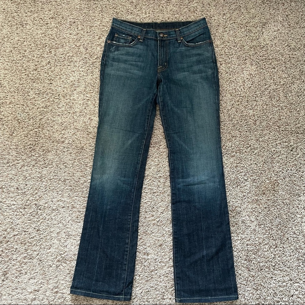 David Kahn Dark Wash Straight Leg Jeans 6
